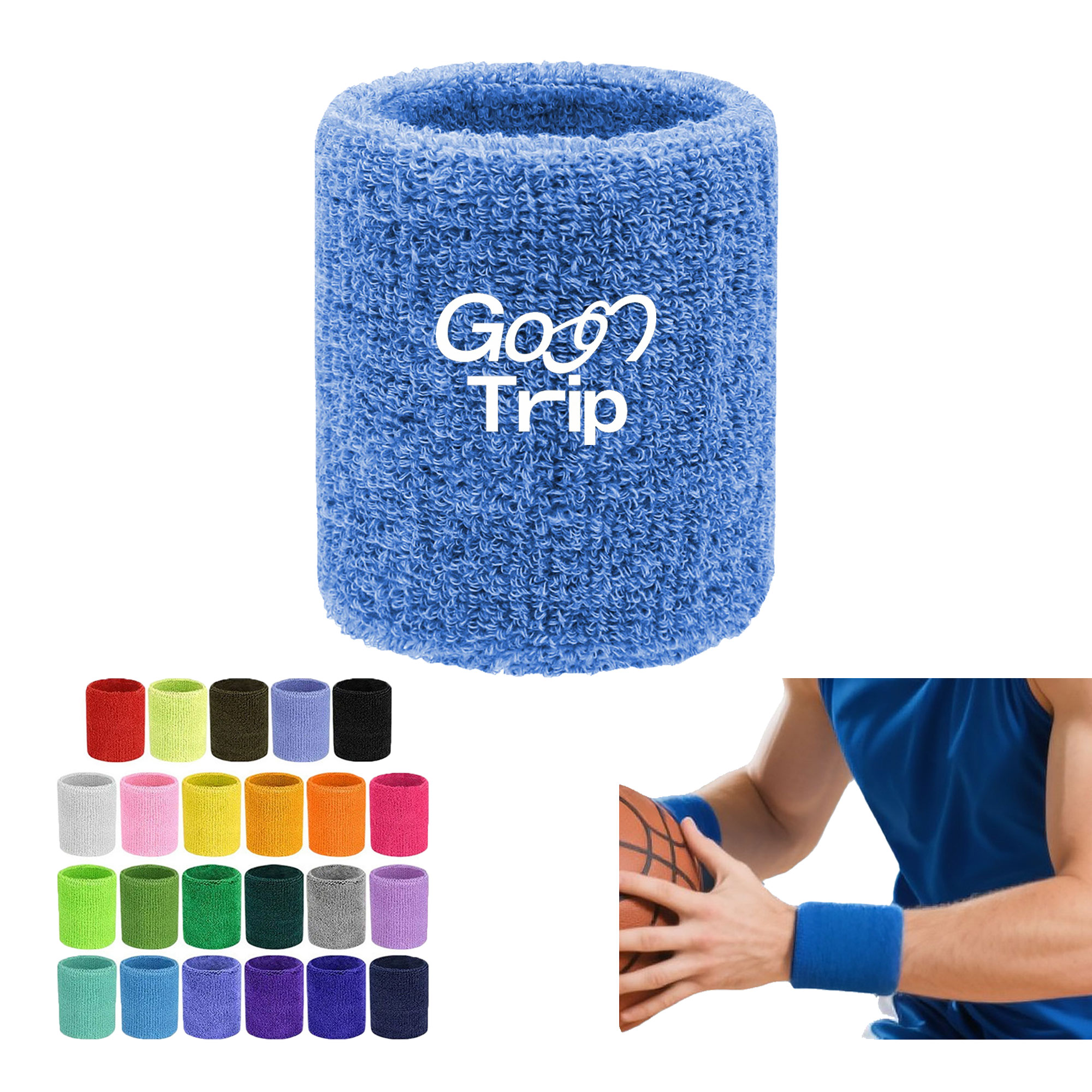 Sweat Absorbing Towel Wrist Guard 2