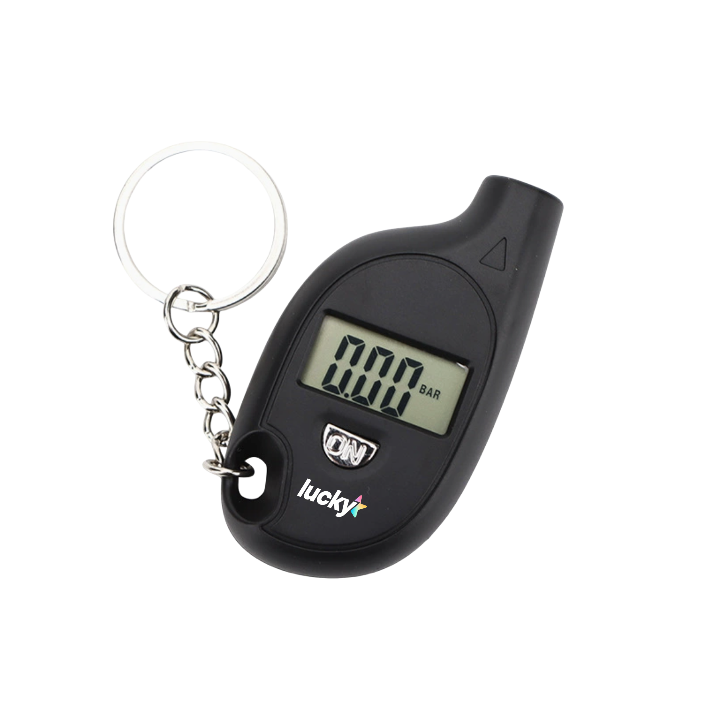 Mini Digital Tire Pressure Gauge Keychain