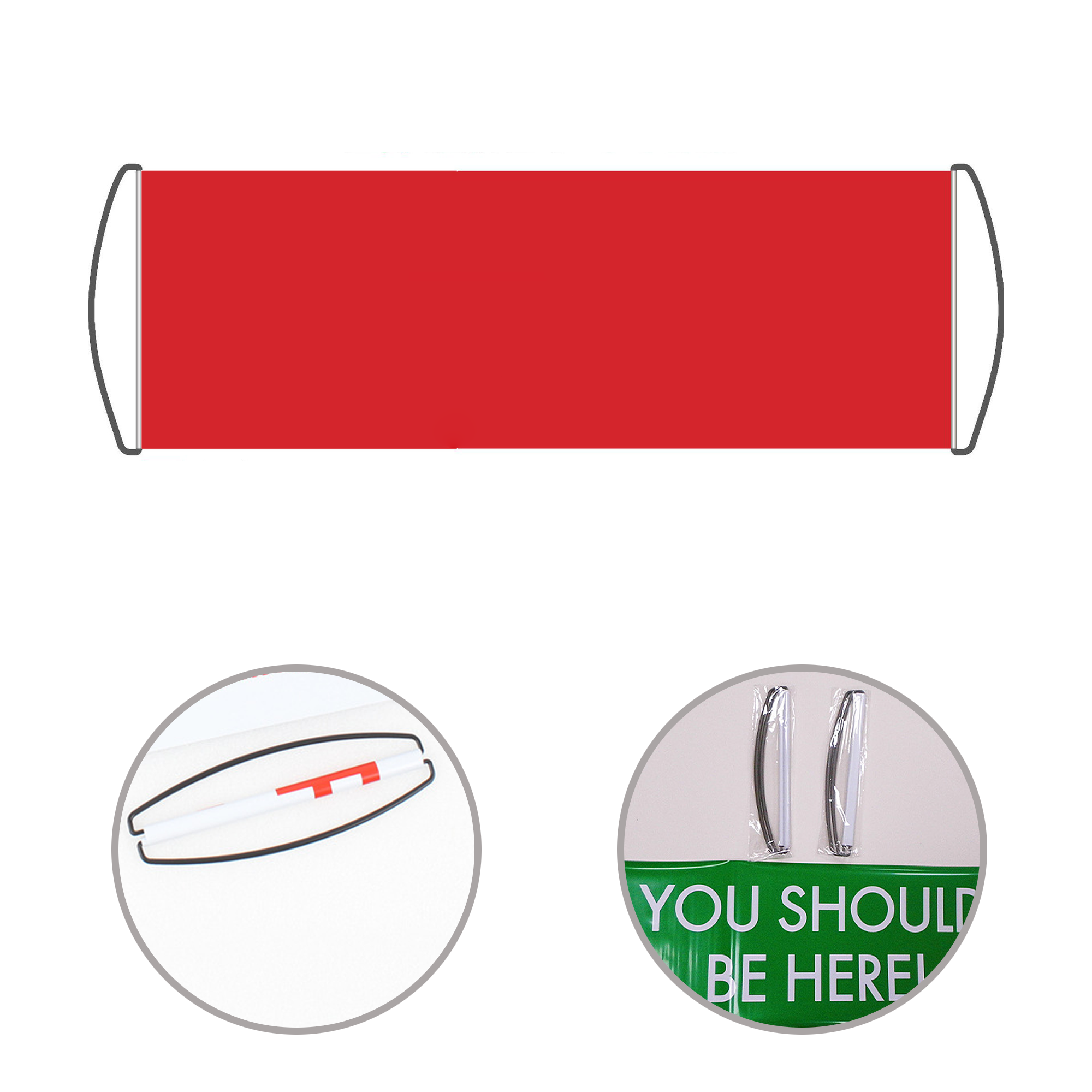 Retractable Promotional Hand Banner 7