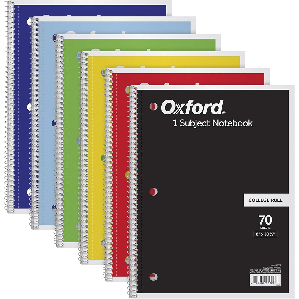 10" Portable Detachable Spiral Business Notebook