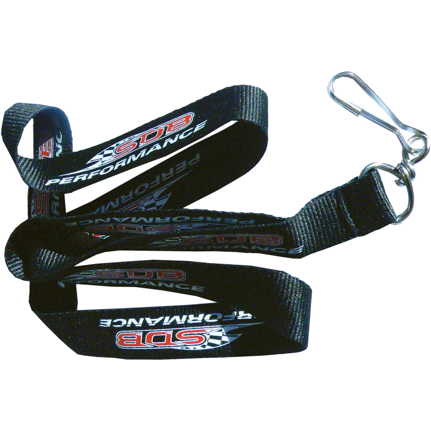 Silkscreened Flat Polyester Lanyard: 1" W x 36" L 17