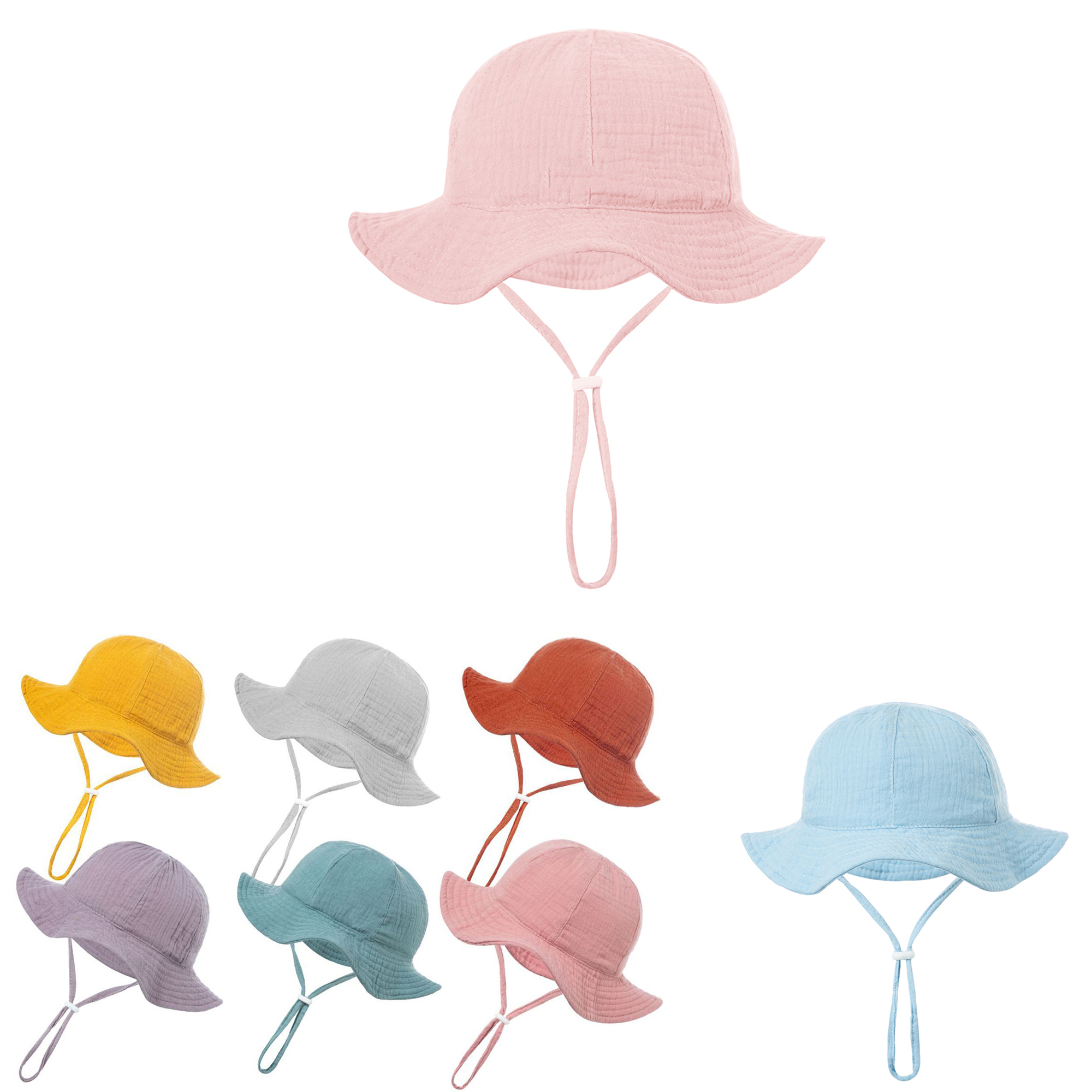 100% Cotton Baby Fisherman's Hat 3