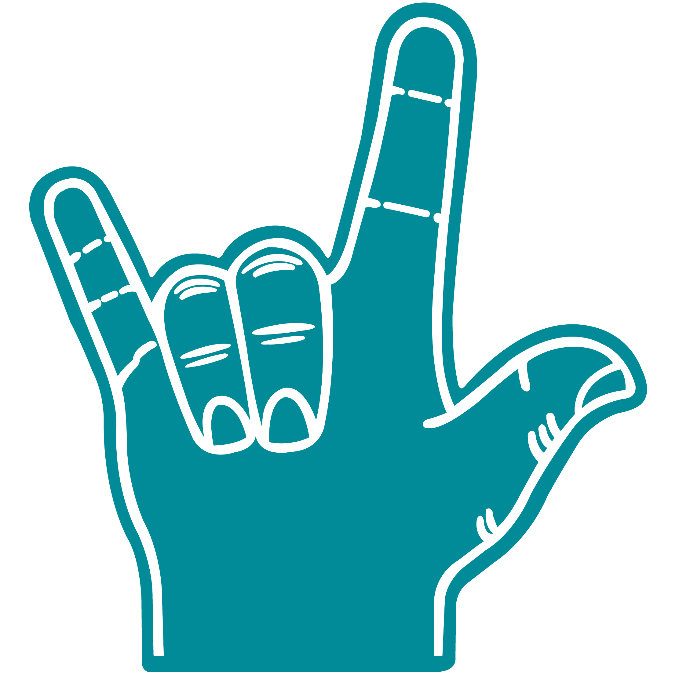 Foam Love Hand 65