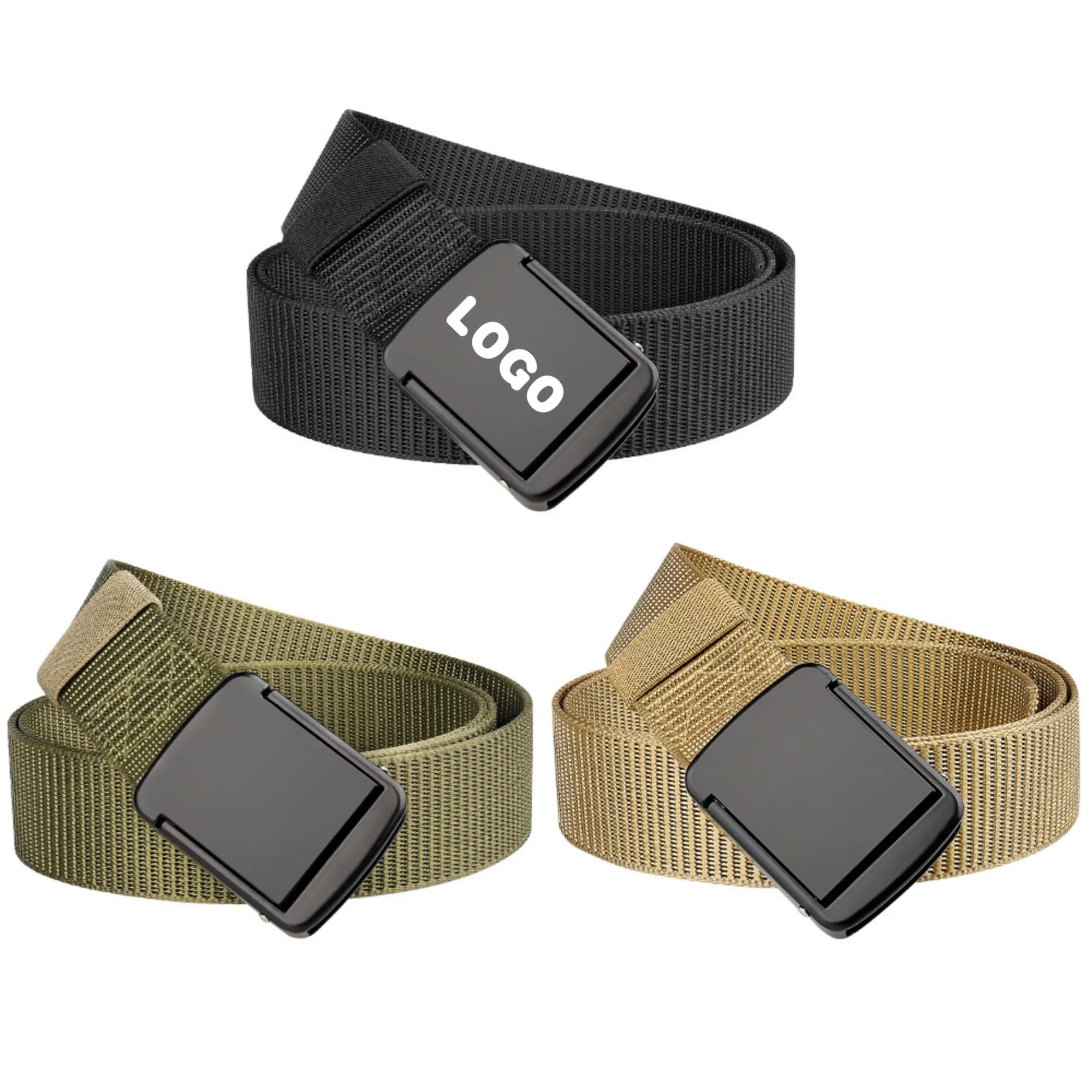 MOQ 50pcs Adjustable Nylon Tactical Belt 8