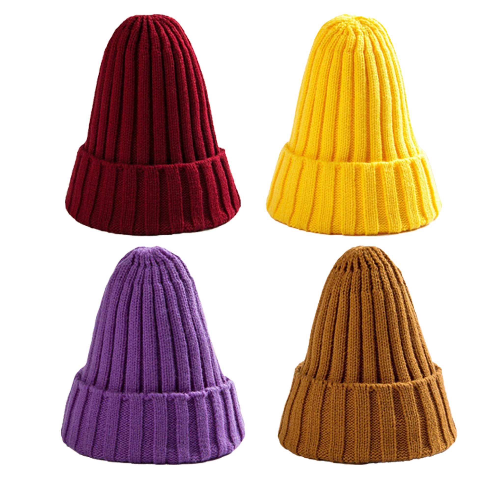 Autumn and Winter Versatile Warm Knitted Hat 12