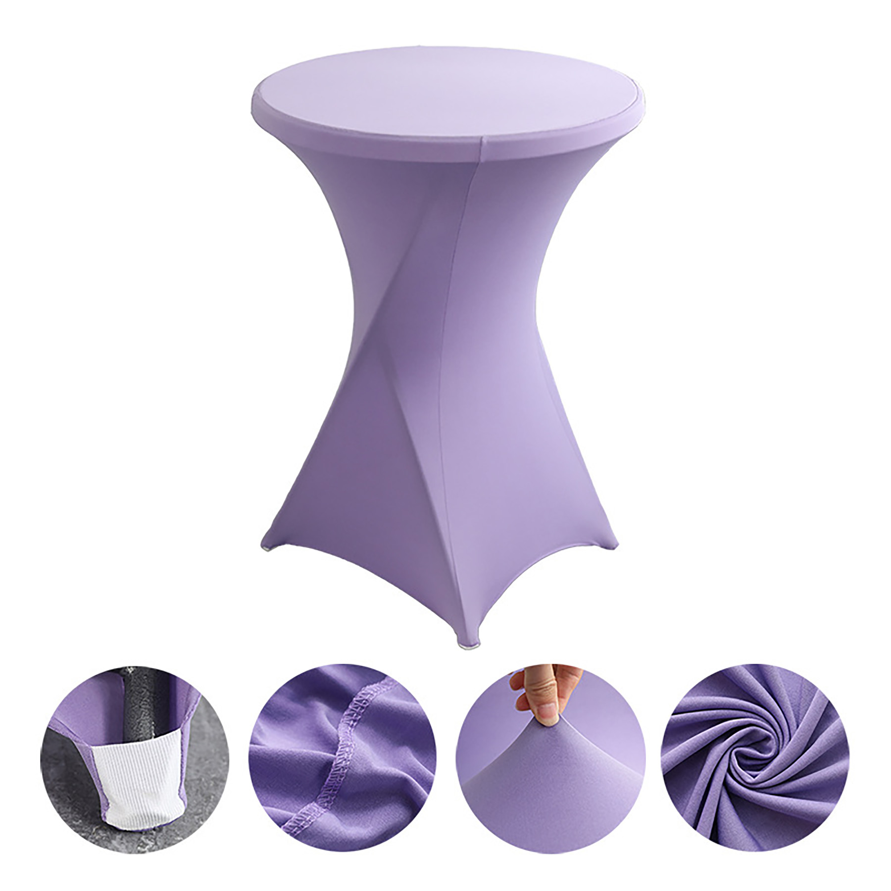 Round Elastic Table Cover 42