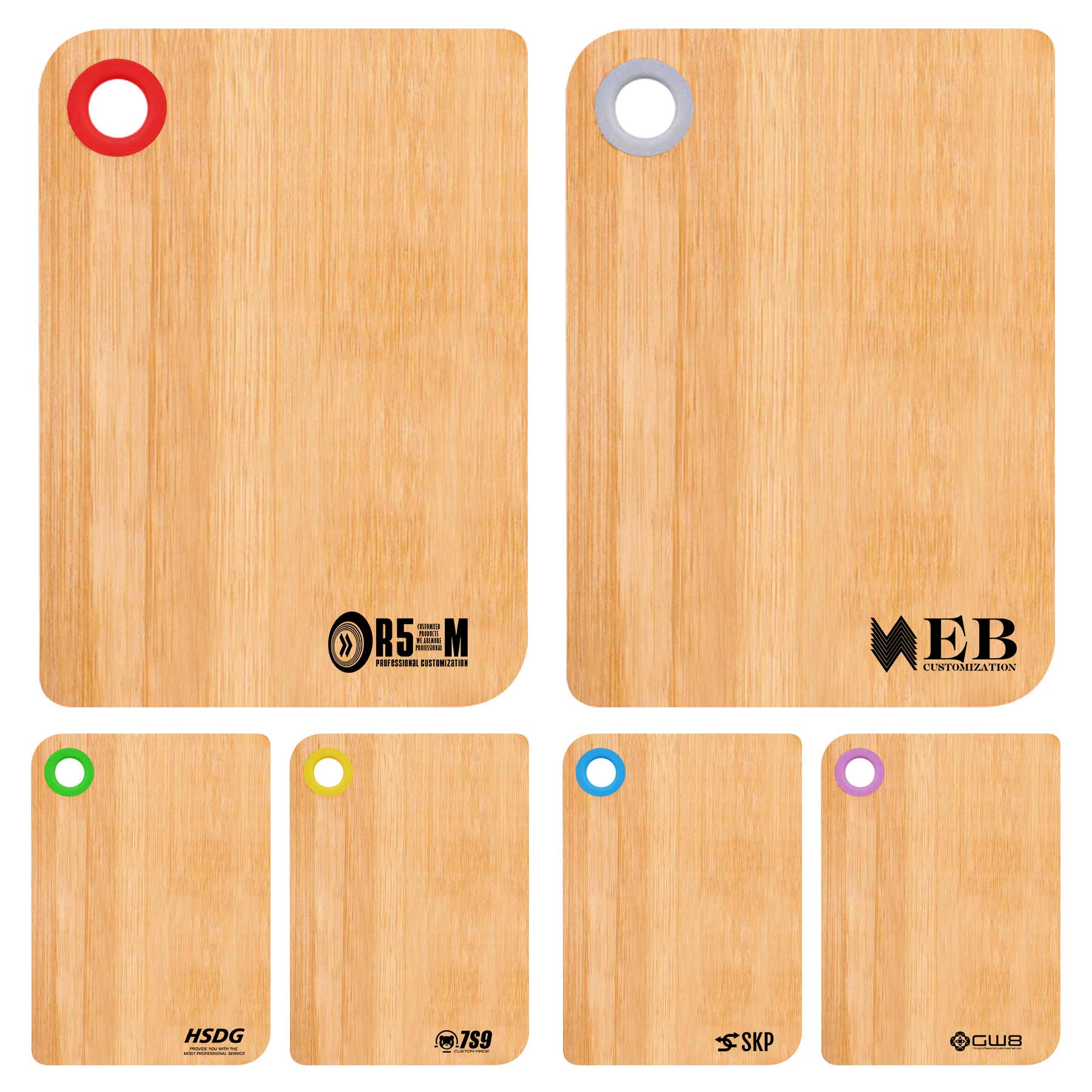Reversible Kitchen Bamboo Cutting Board