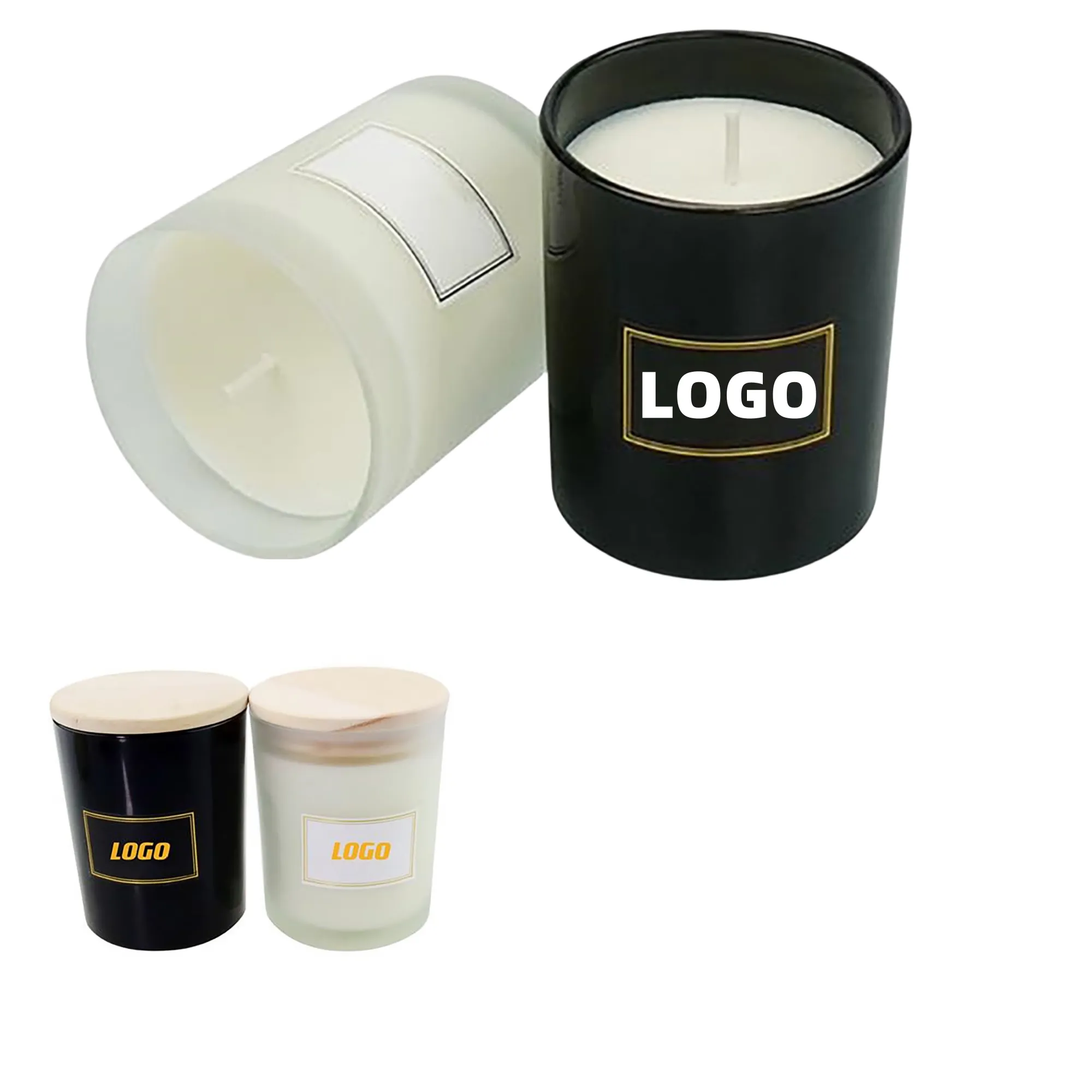 Scented Soy Wax Candle With Cover