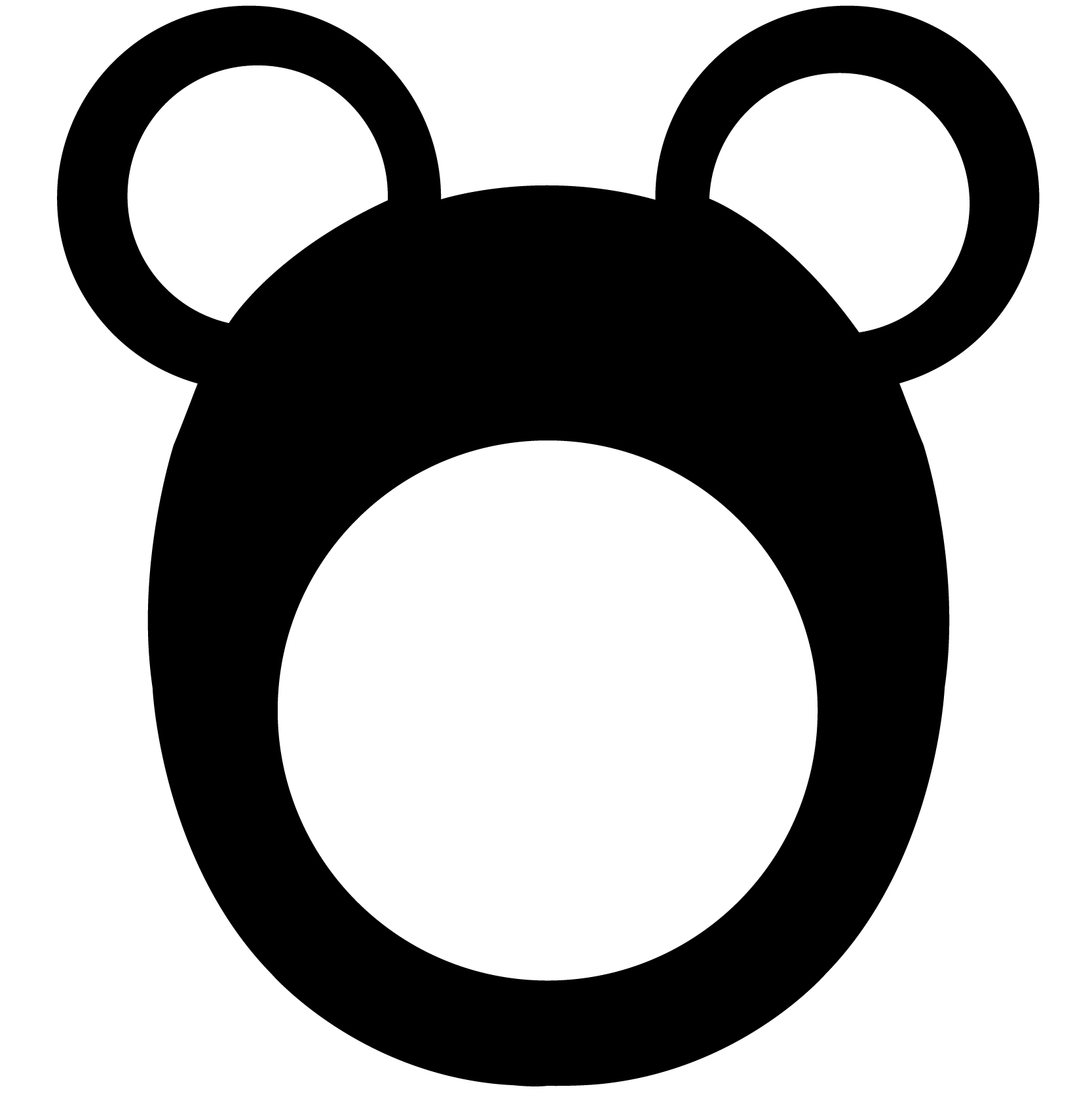 Round Animal Ears Pullover Visor 40