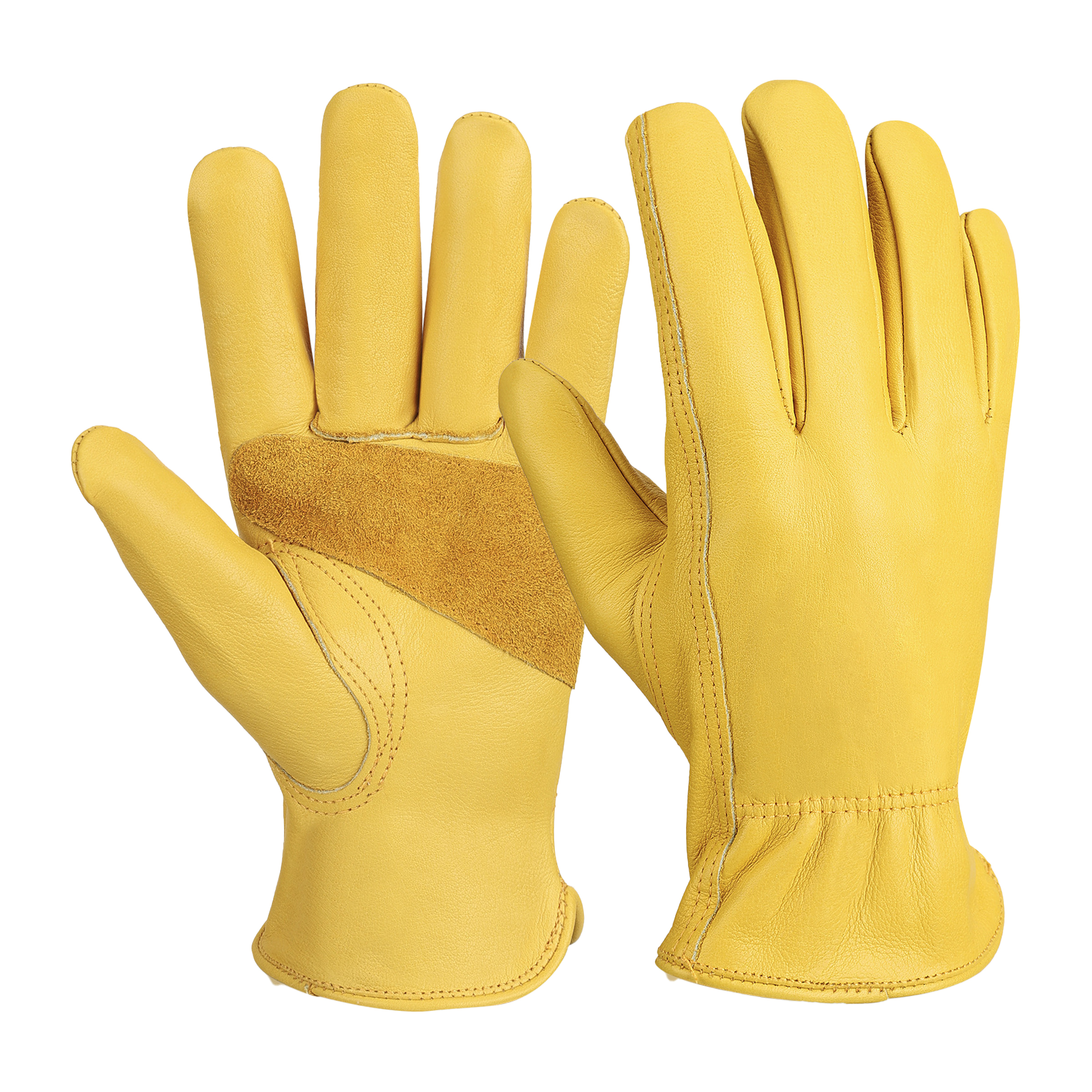 Cowhide Horticultural Planting Protective Gloves 17