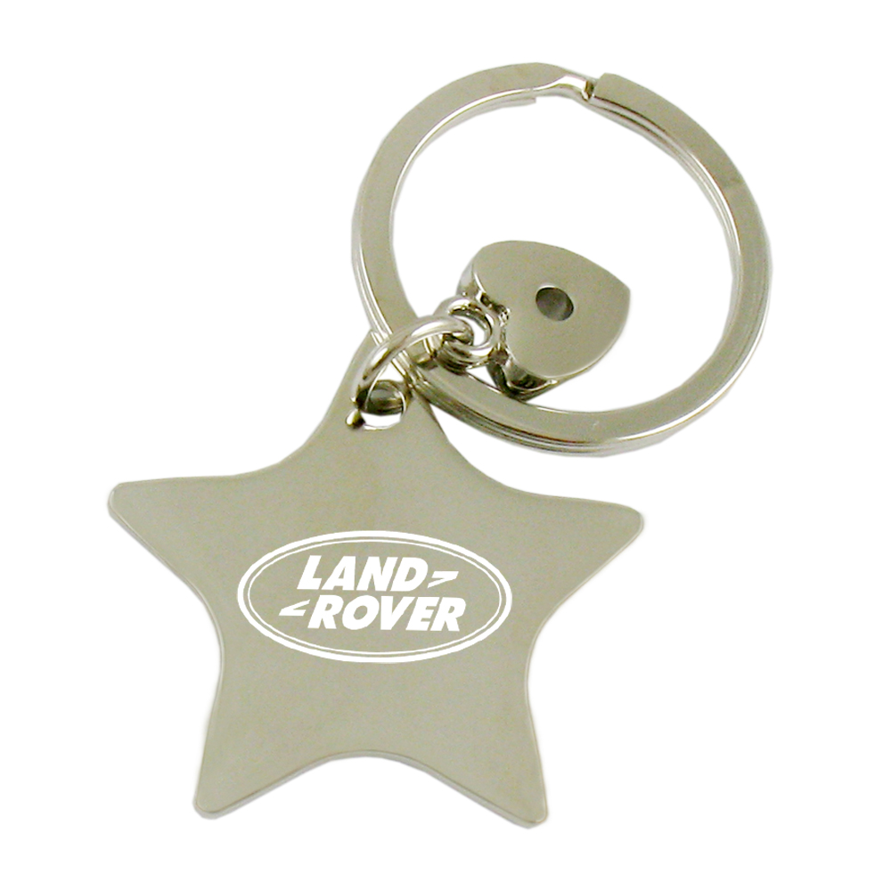 Star Metal Key Tag (Key Chain, Keychain, Key chains)-Close out 7