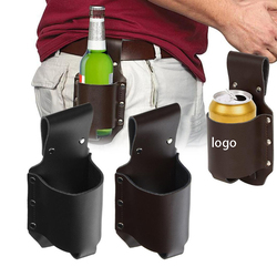 Leather Beer Holster Bottle Holders
