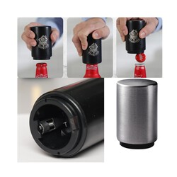 Creative Stainless Steel Press Beer Bottle Opener