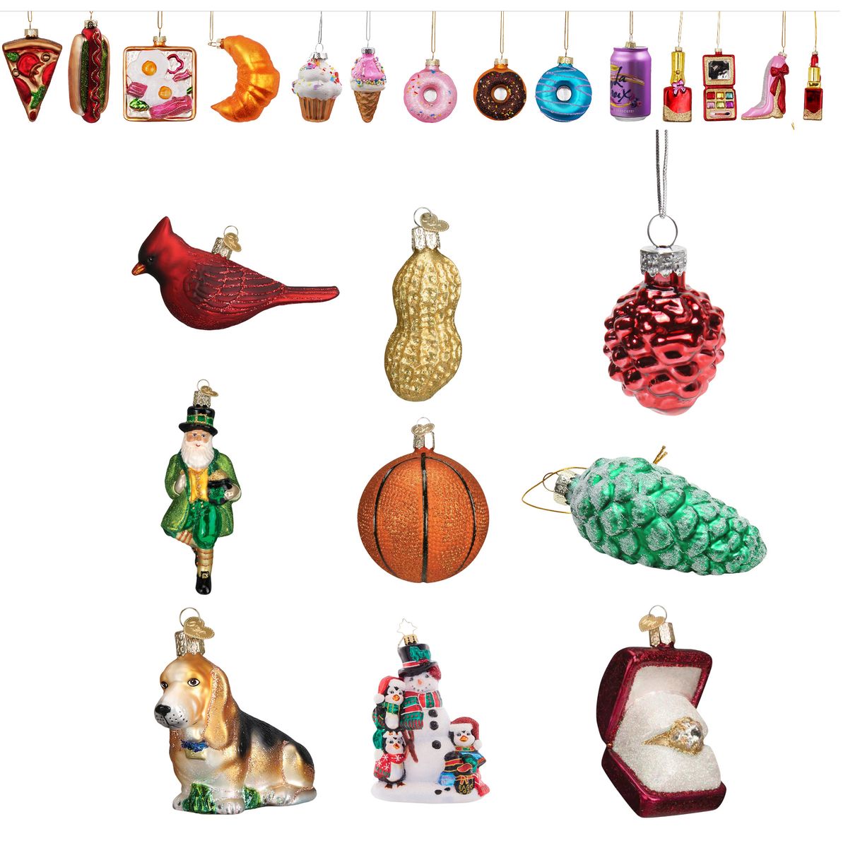 Christmas Decorative Hanging Ornaments Holiday Jewelry 1