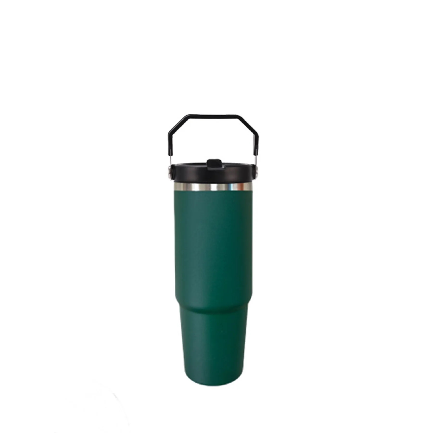 30 oz IceFlow Stainless Steel Tumbler with Straw 36