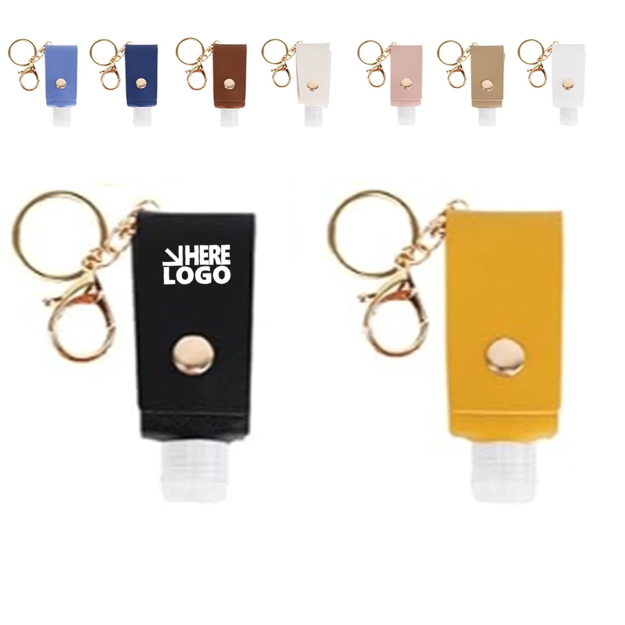Portable 1 OZ Hand Sanitizer Key Chain