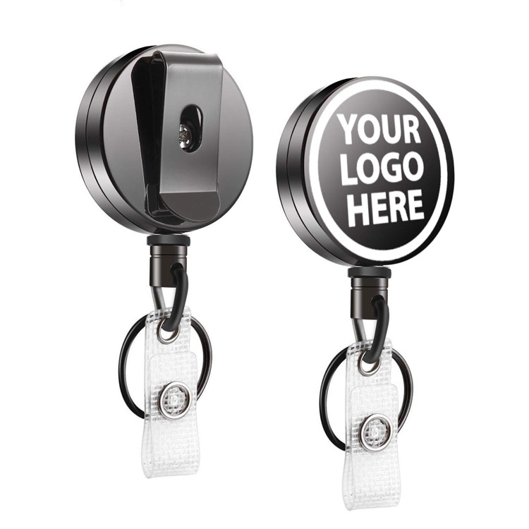 Retractable and powerful easy pull keychain