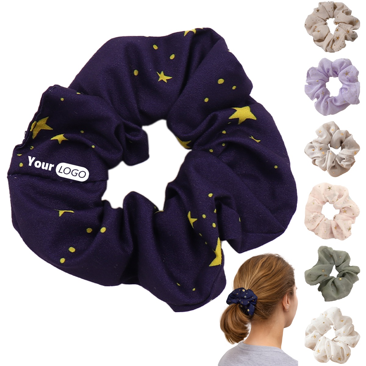 Decorative Scrunchie Hair Tie 6