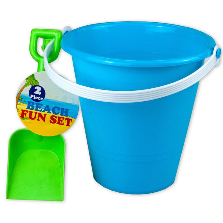 Sand Pail & Shovel Sets - Assorted Colors 3