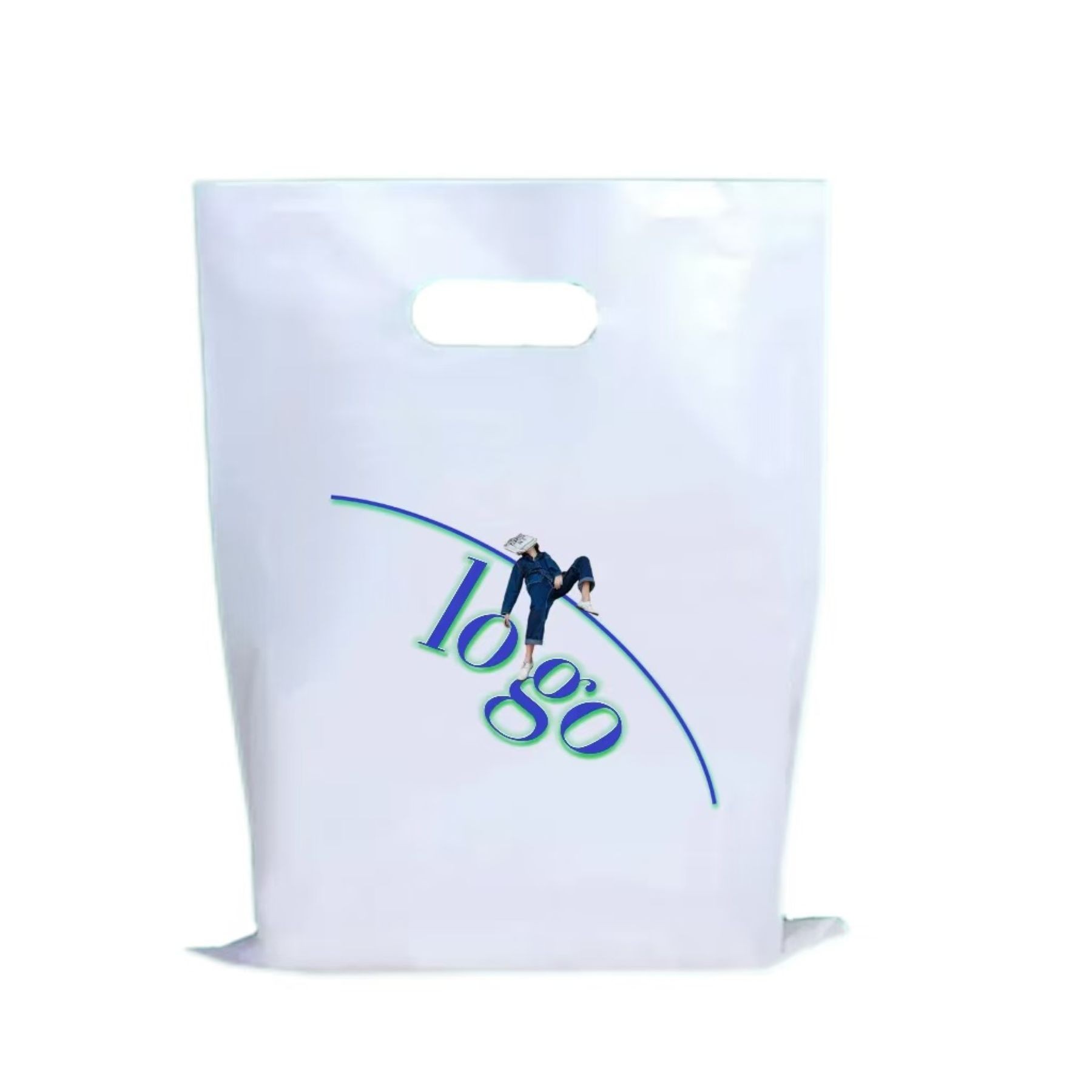 Recyclable Reinforced Handle Bag