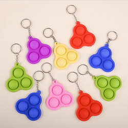 Funny Simple Dimple Toy With Keychain