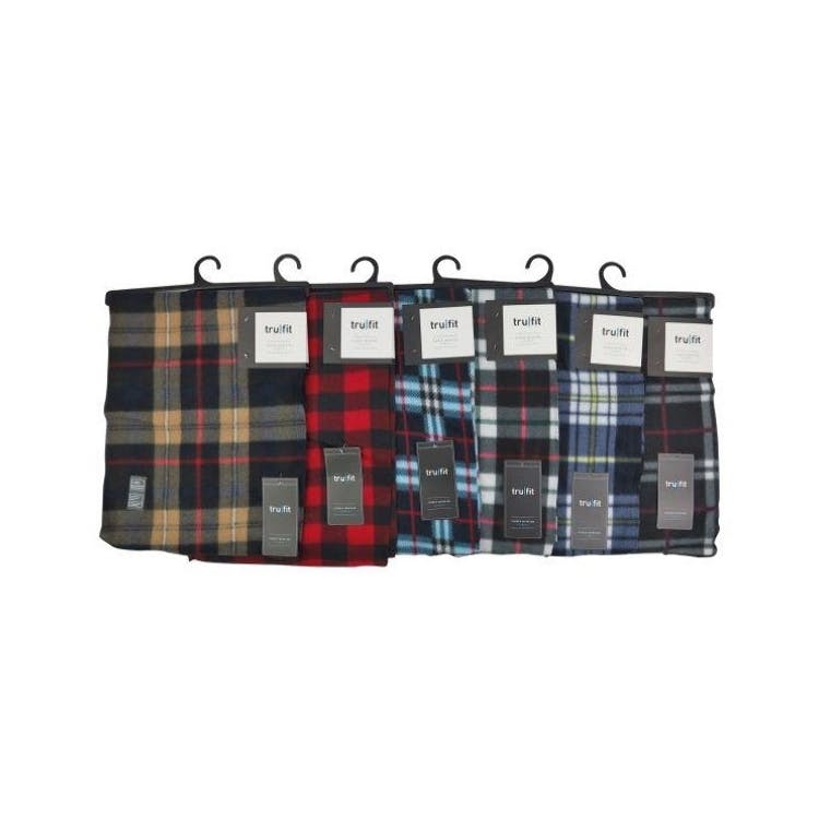 Polar Fleece Scarves - Assorted Plaid 3