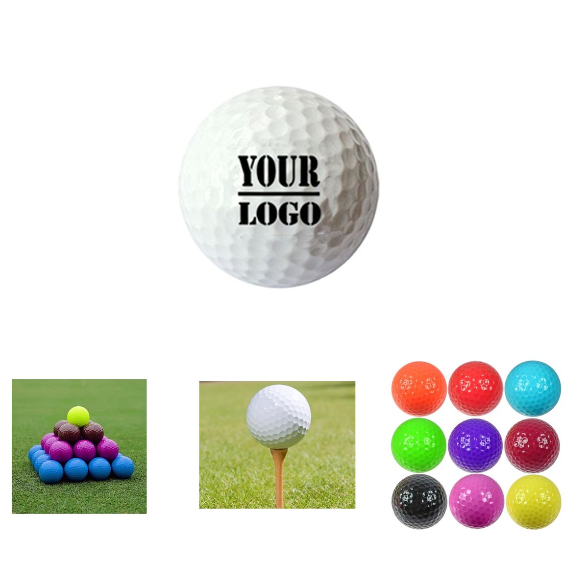 Colored Golf Balls