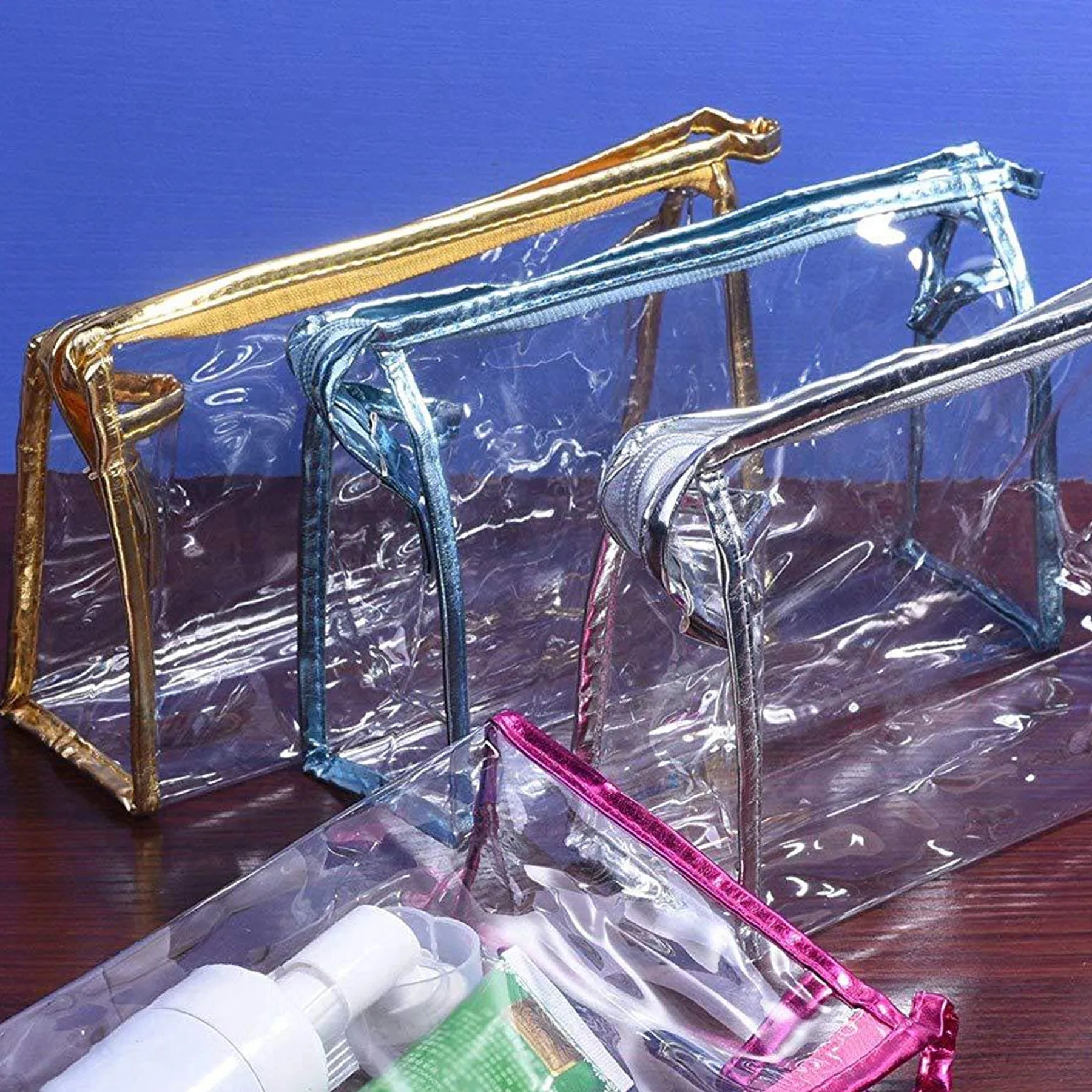 Transparent Waterproof Wash Bag 8