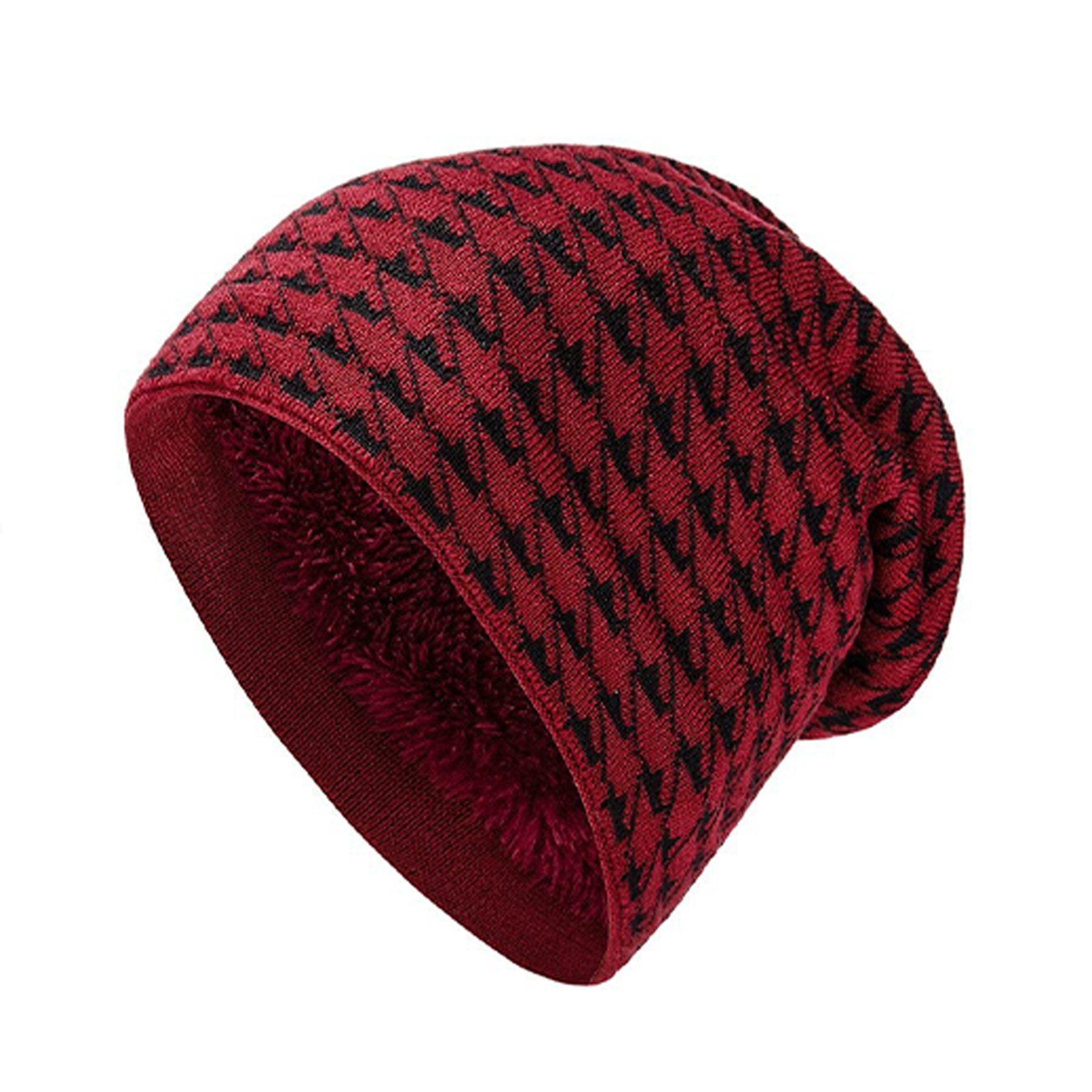 Mens Plus Fleece Ear Protection Hat 15