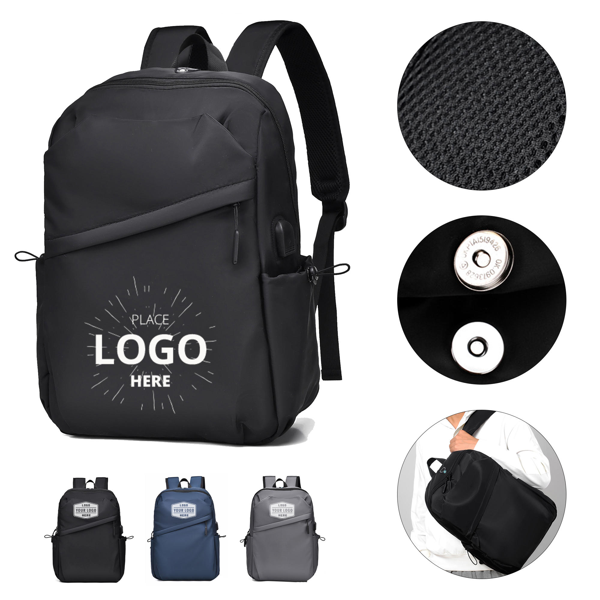 Large Travel Backpack Carry On Bag Daypack