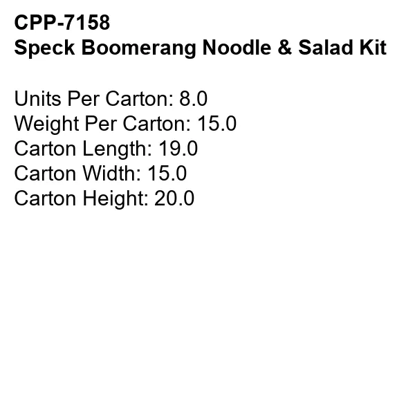 Speck Boomerang Noodle & Salad Kit 3