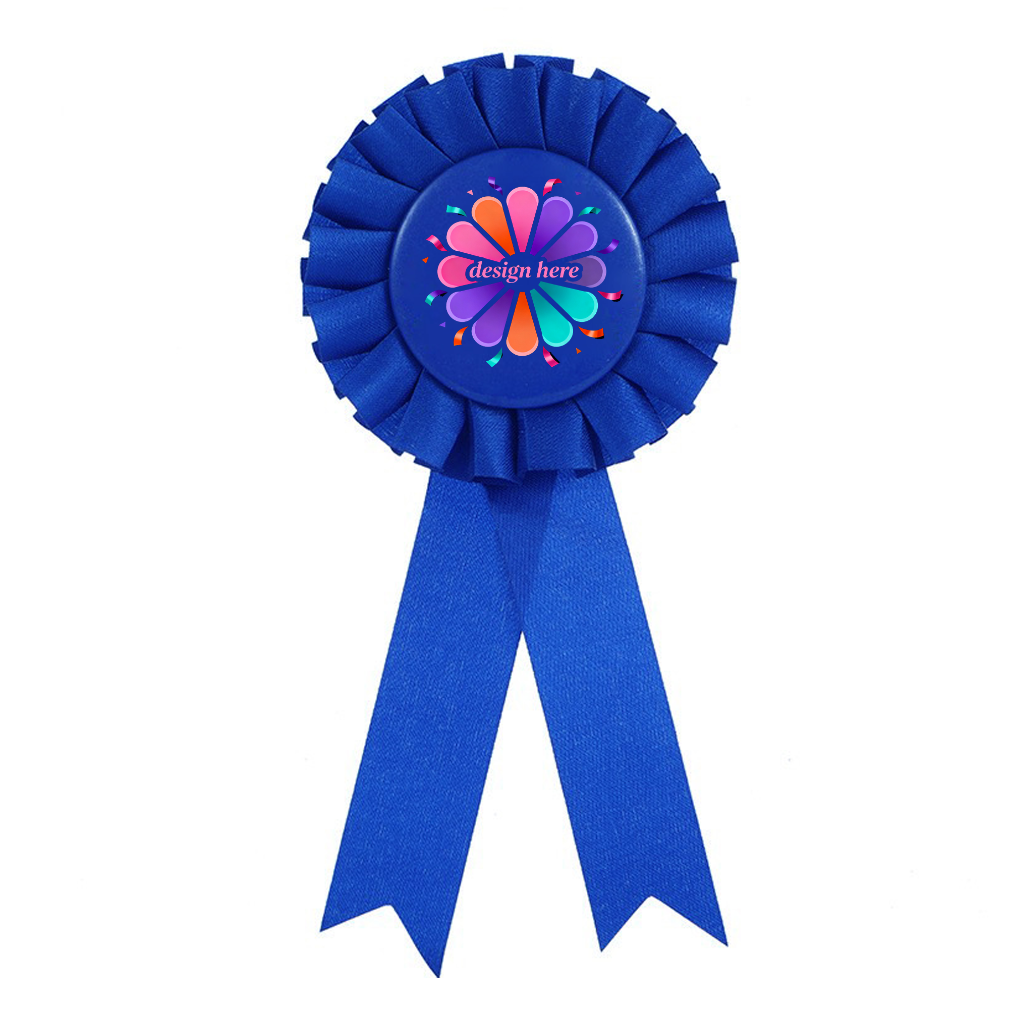 Premium Customized Ribbon Award Badges 9