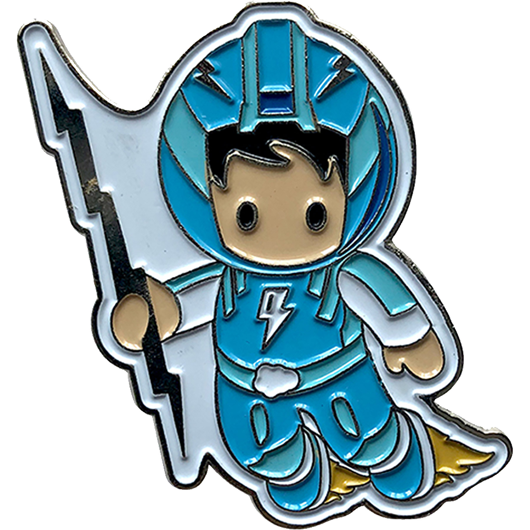 Diestruck Soft Enamel Lapel Pins: 1" W x 1" H 21