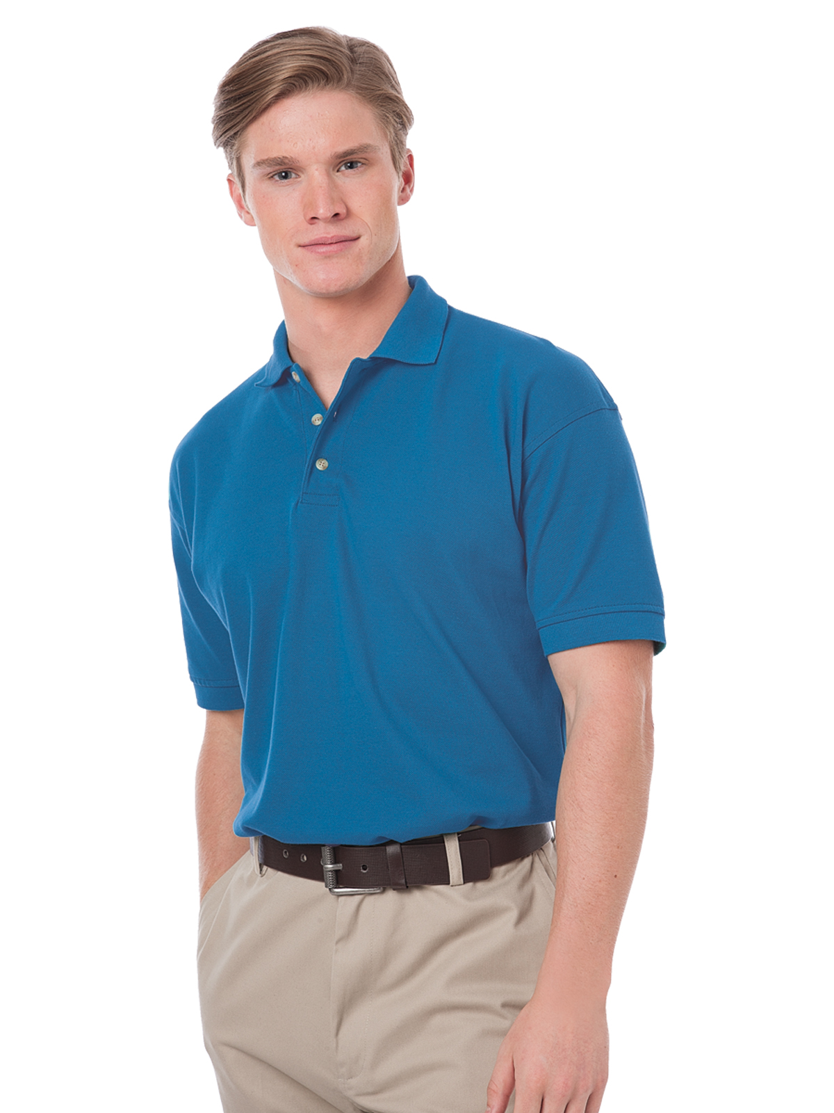Blue Generation - Men's Stain Release Pique Polo