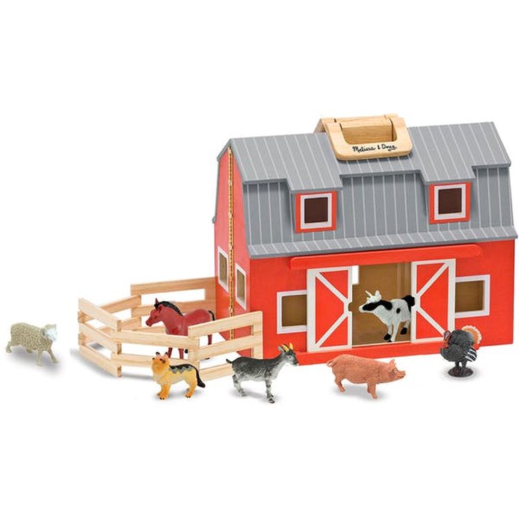 Melissa & Doug Fold & Go Barn - Animals Included 3