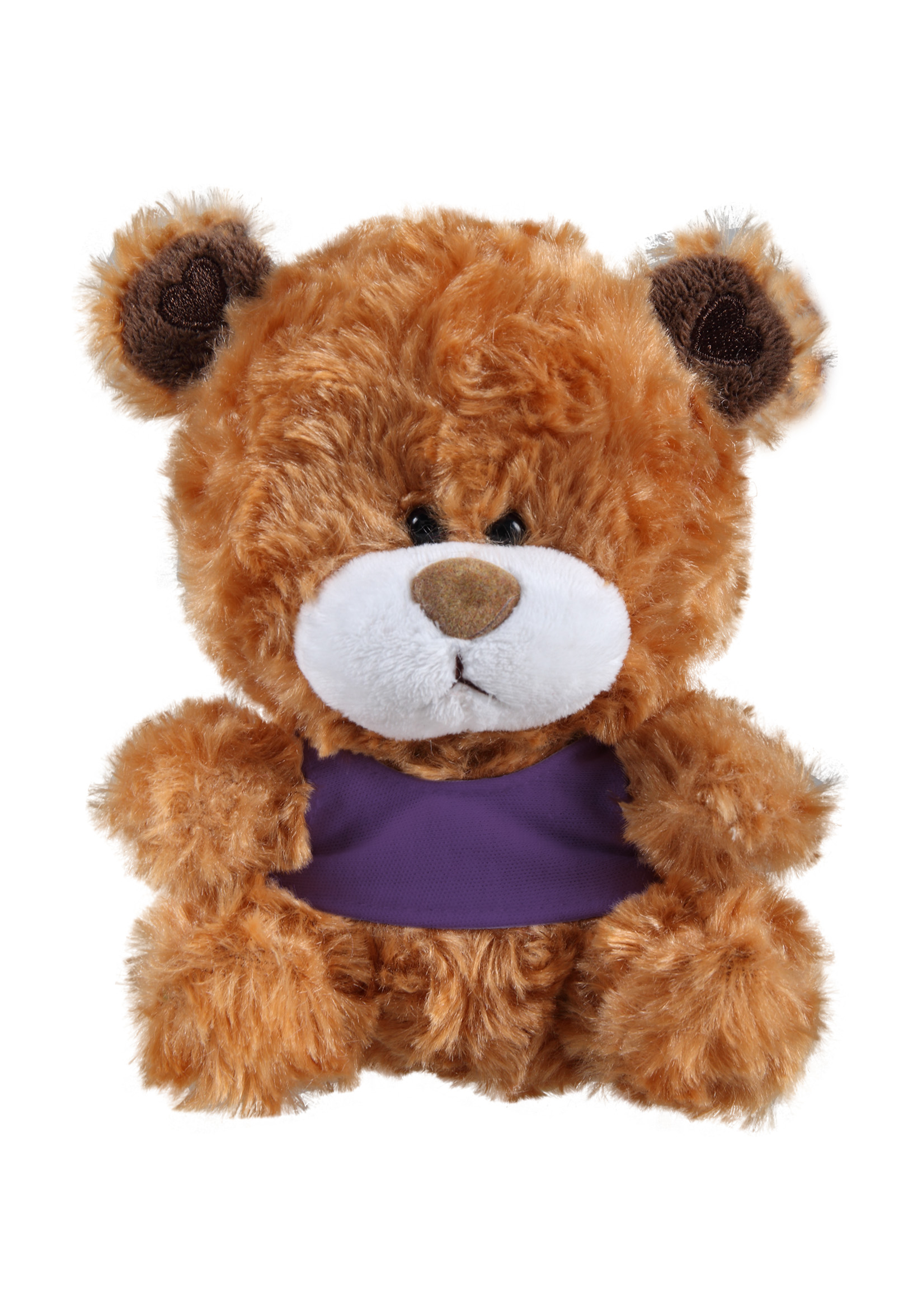 Soft Plush Mocha Qbear with Tank top 32