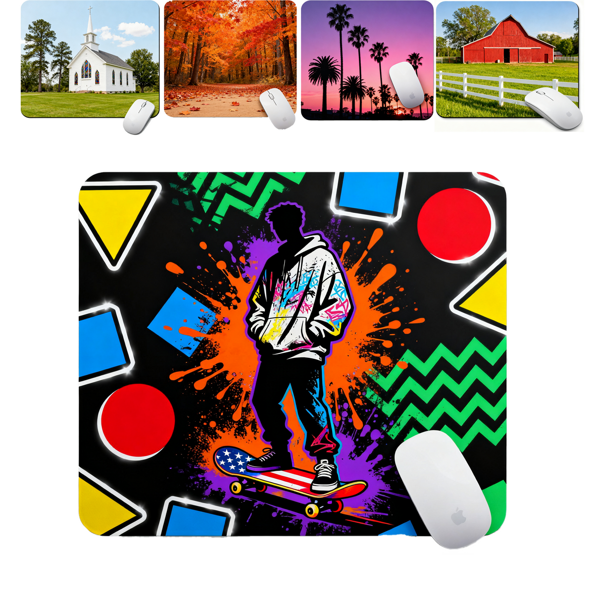 Wear-Resistant And Non-Slip Custom Mouse Pad 4