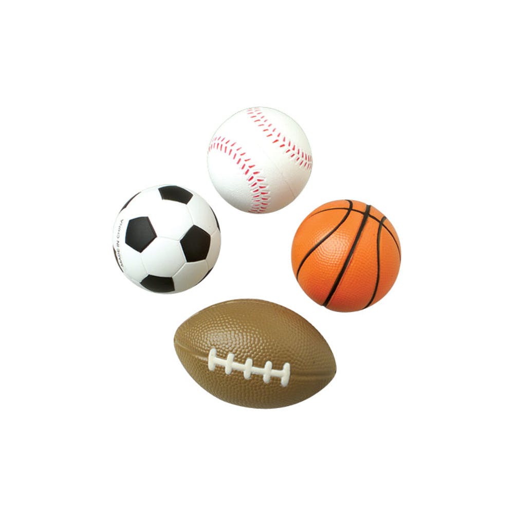 Sport Stress Balls - Assorted 2" 3