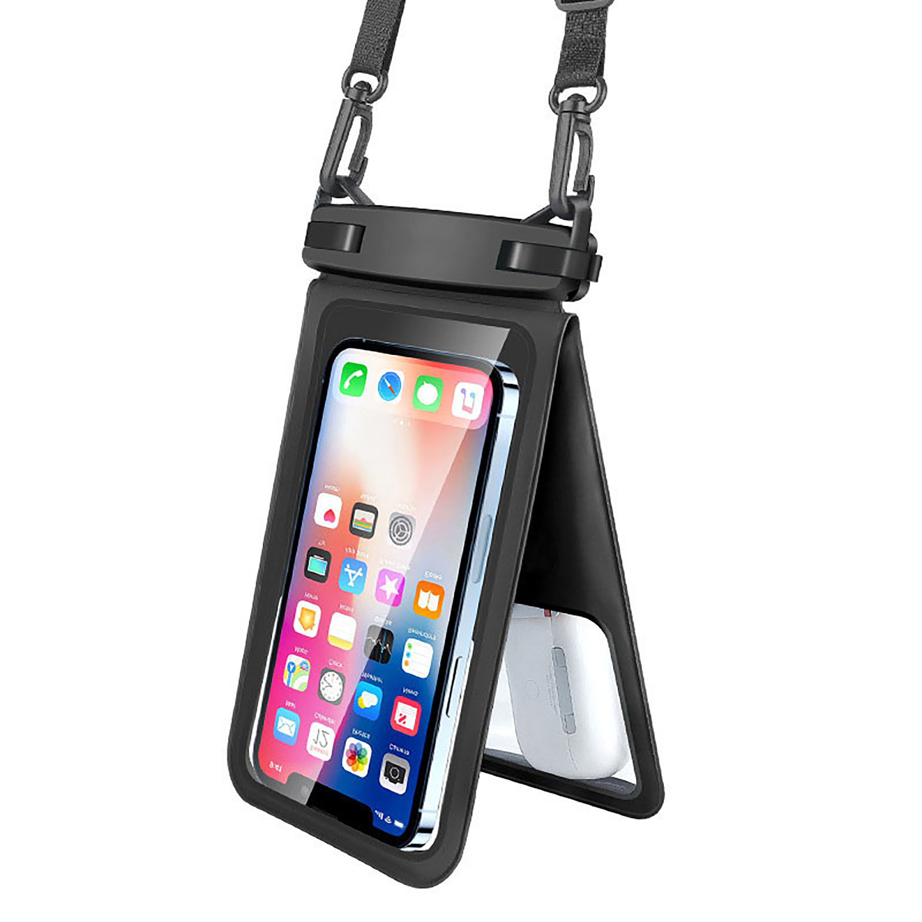 Double Waterproof Phone Pouch with Lanyard 8