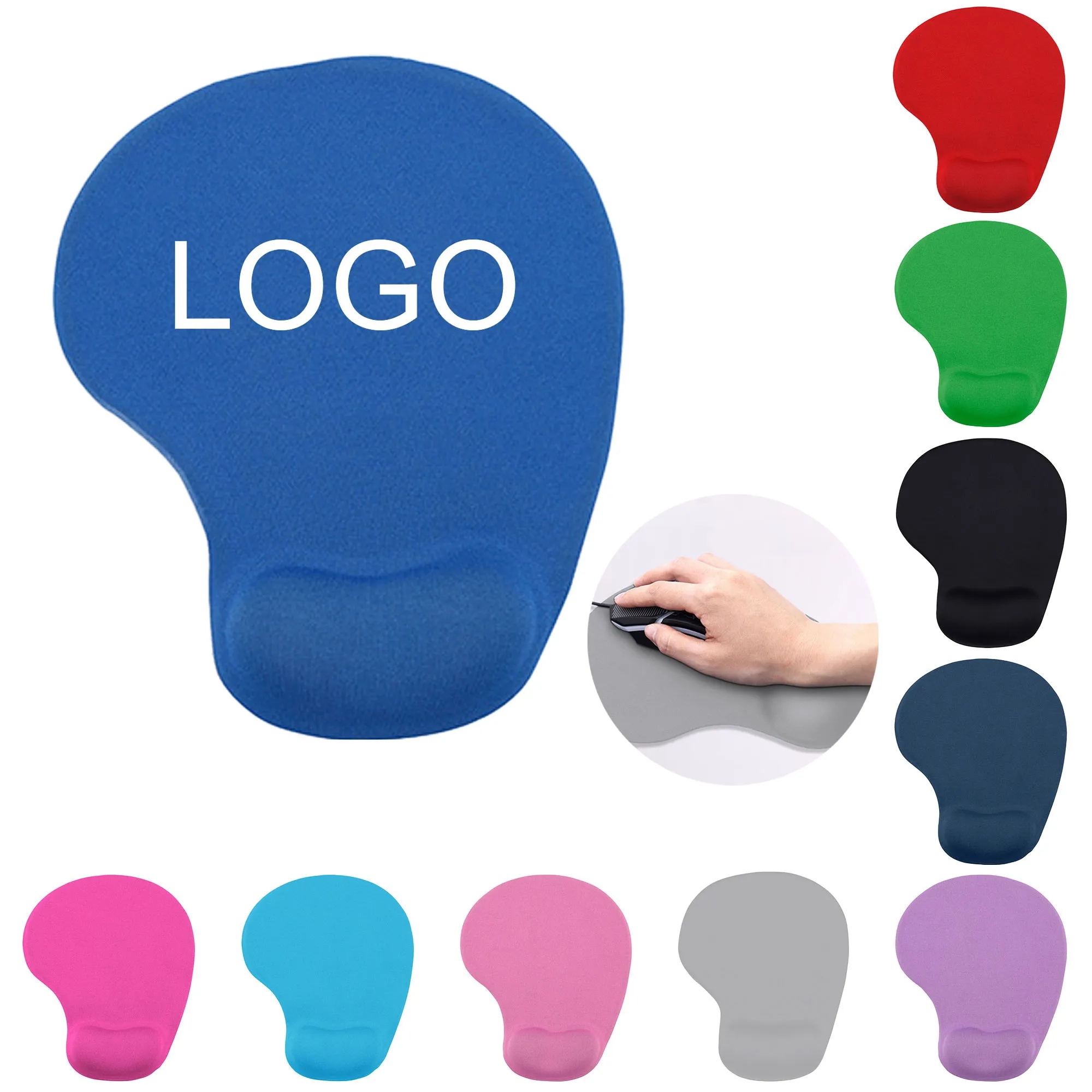 Silicone Ergonomic Mouse Pad With Wrist Rest