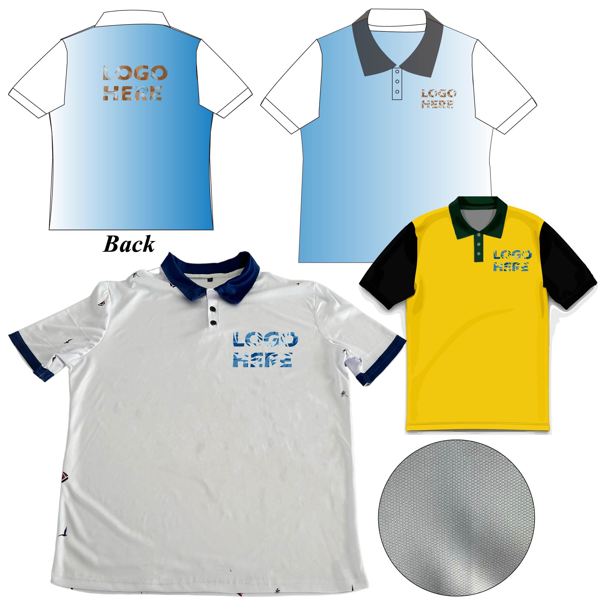 Sublimated Polo
