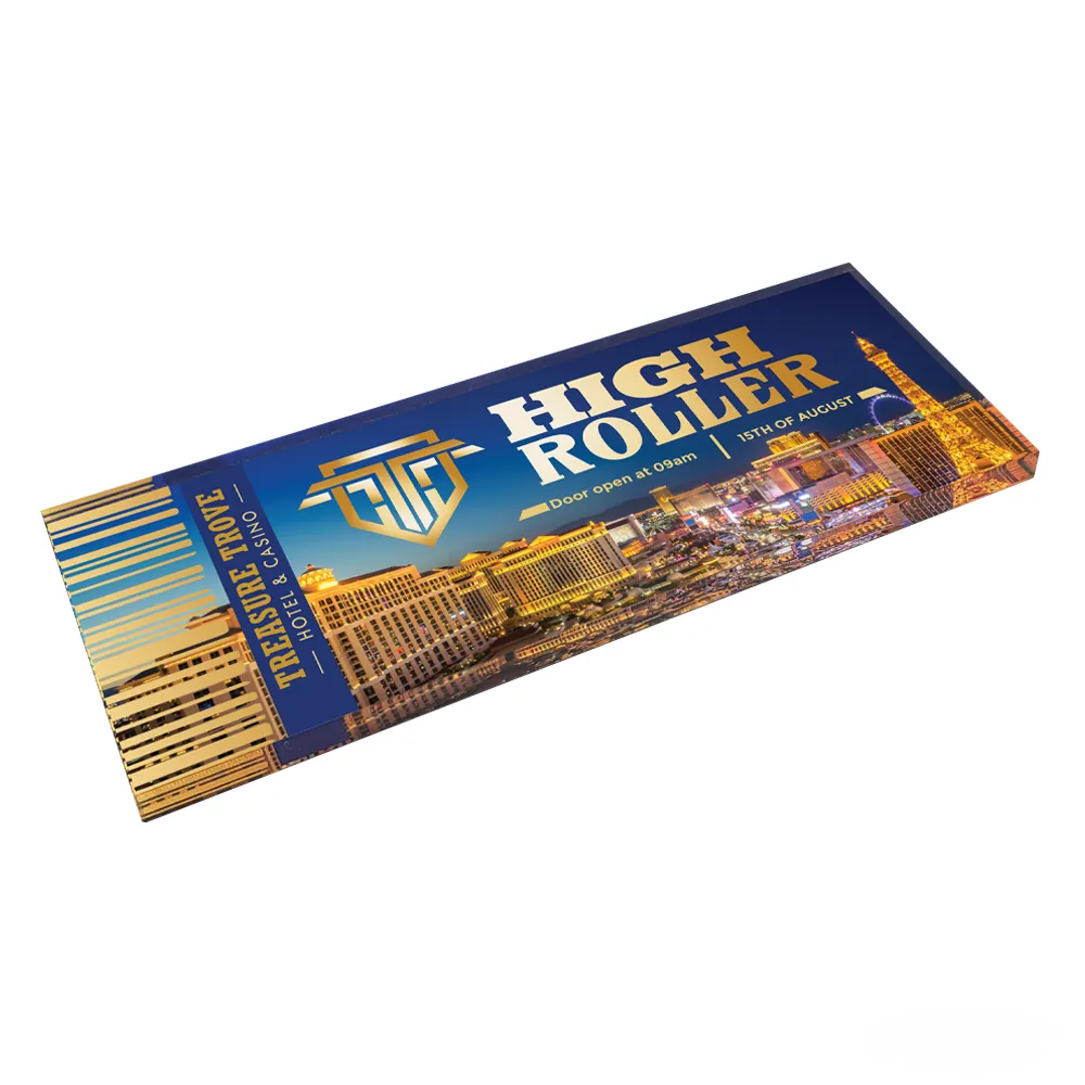 1/4" Acrylic Ticket / Event Magnets - Made In USA 20