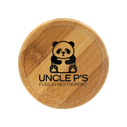 Round Bamboo Coaster