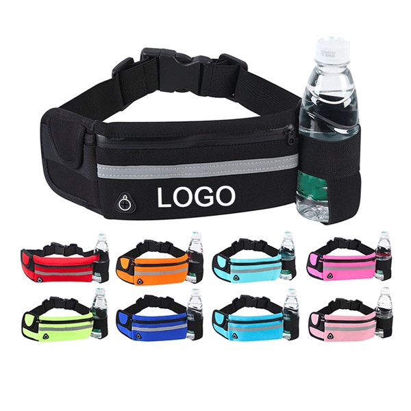 Large Waterproof Sports Waist Pack With Water Support