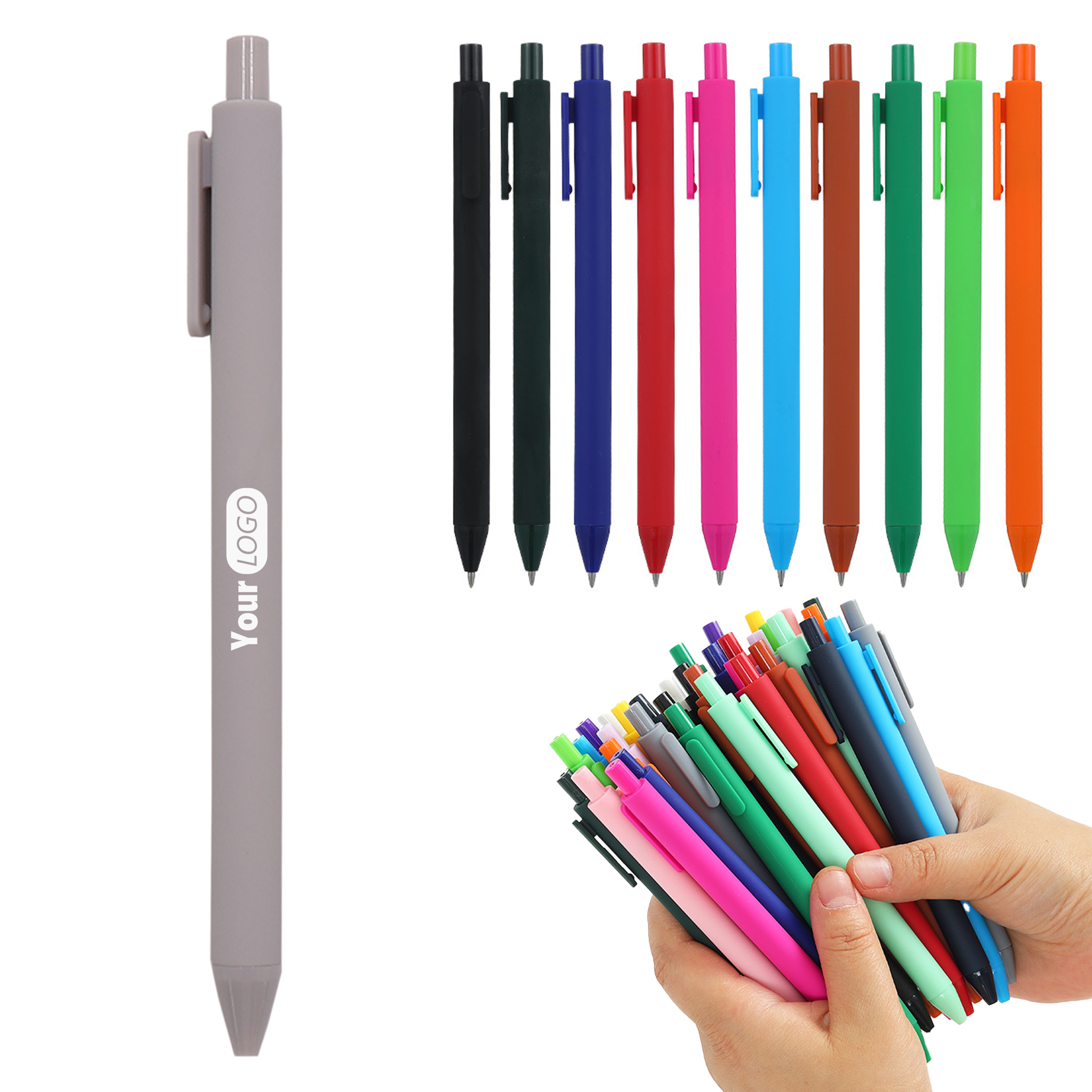 Plastic Multi Colored Ballpoint Pen 4