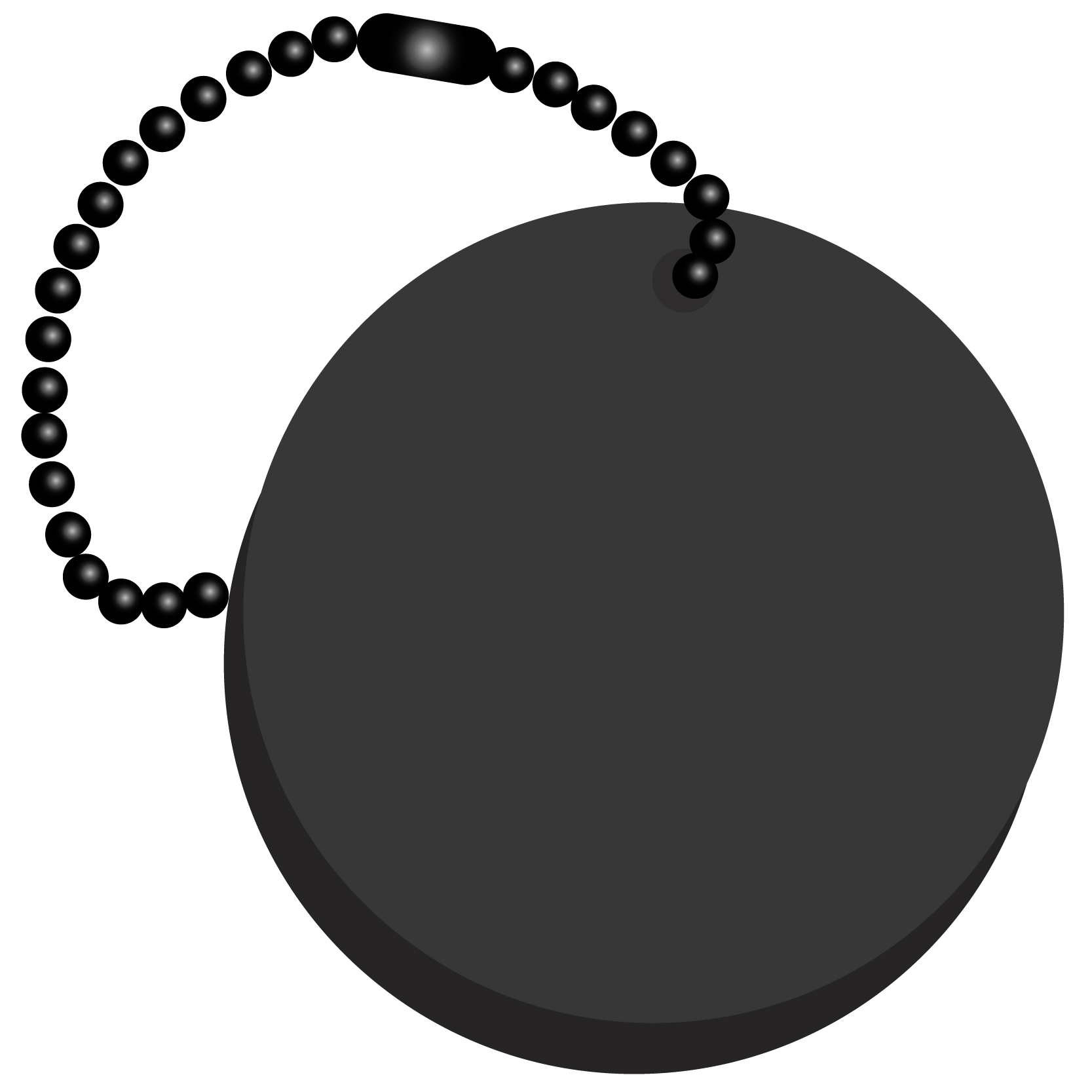 Circle Key Tag 31