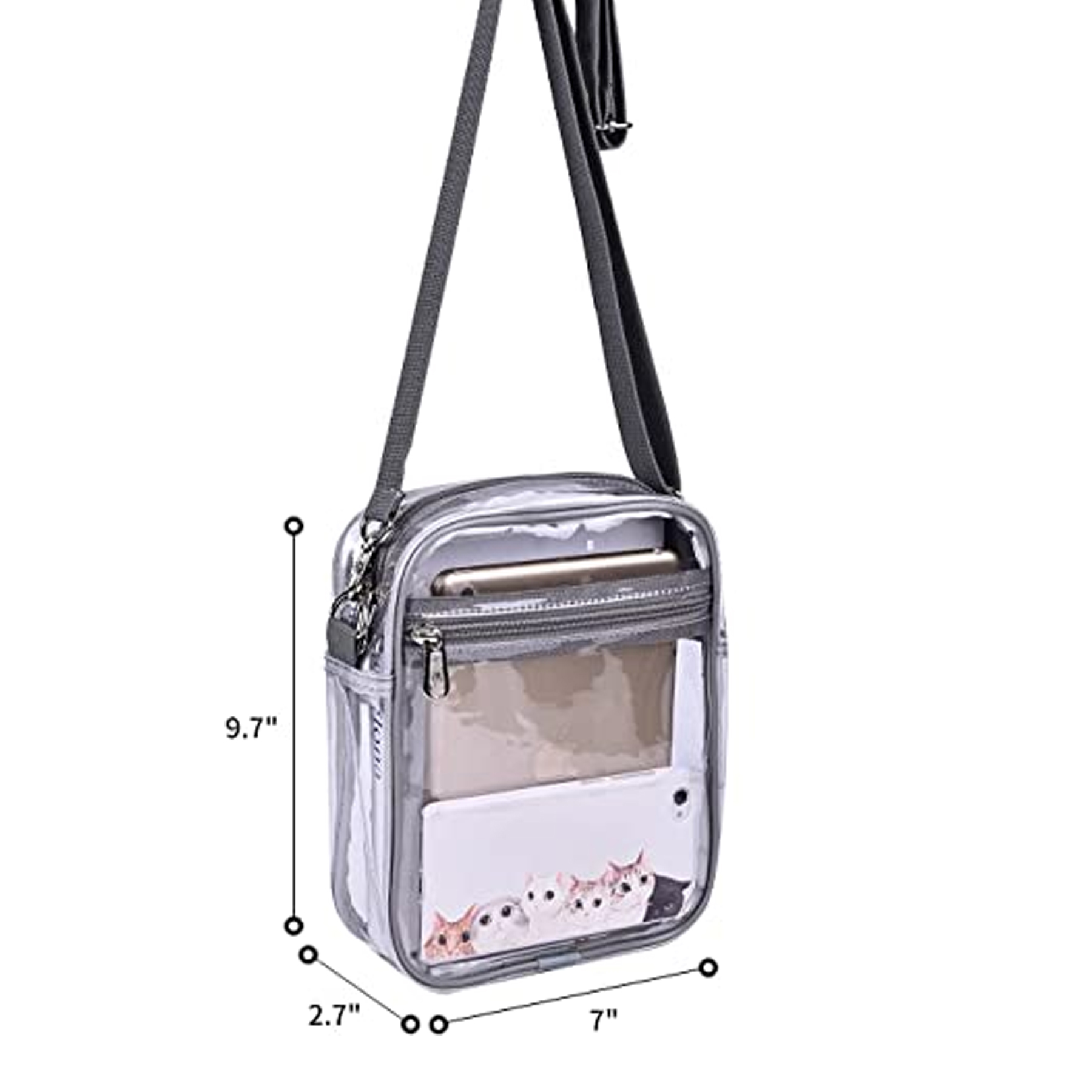 Clear Crossbody Bag 6