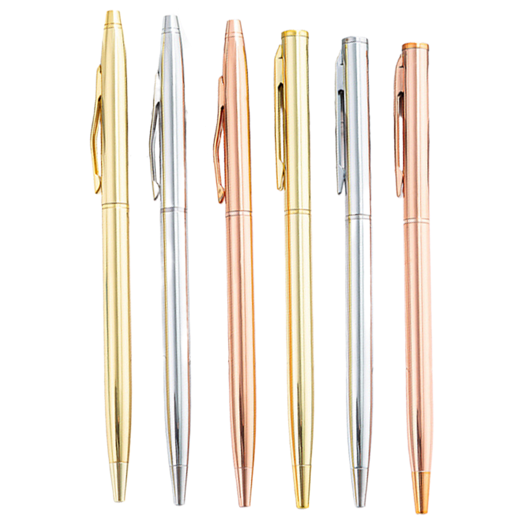 Stylish Clip Metal Ballpoint Pen 6