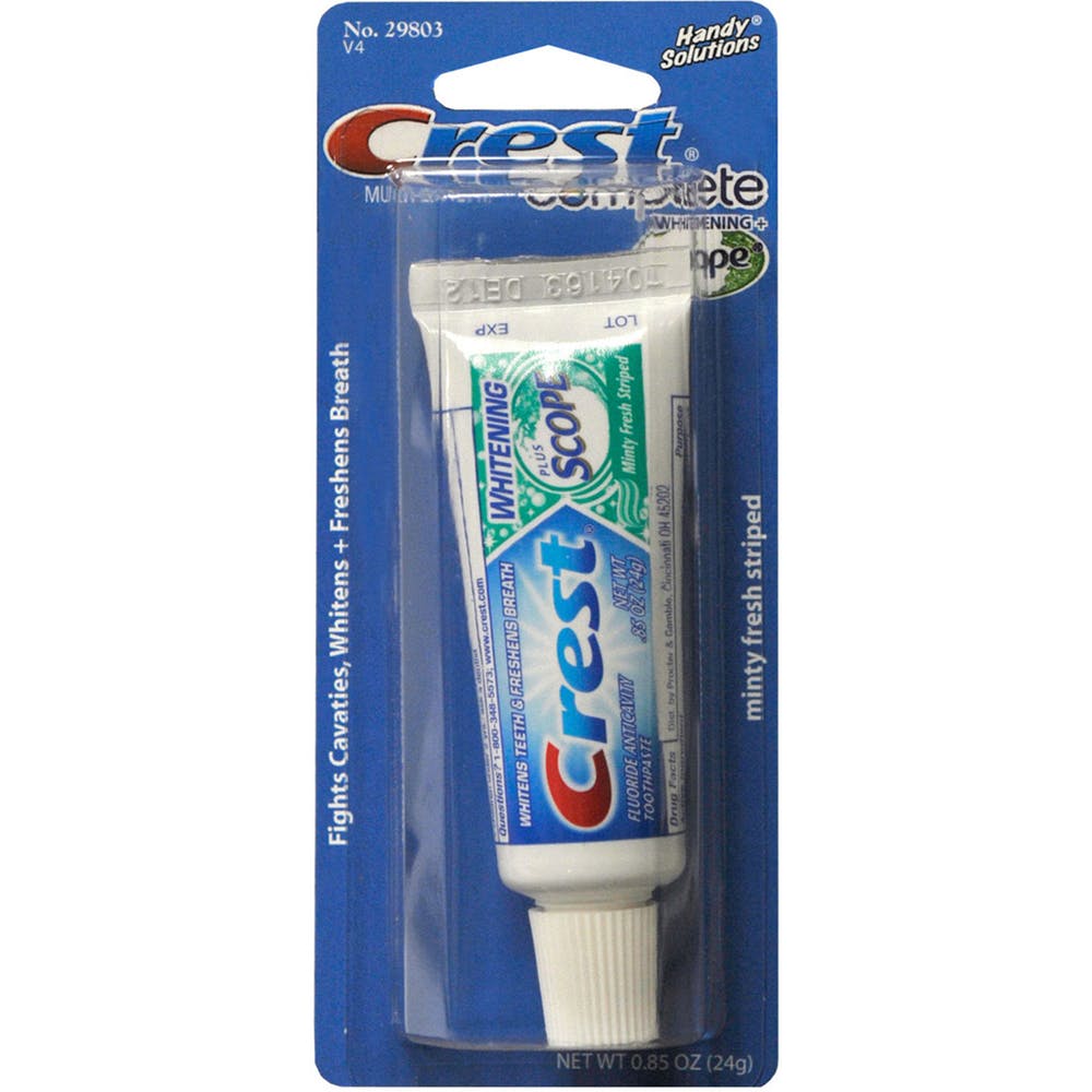 Crest Complete Whitening Toothpaste - 0.85 oz Scope 3