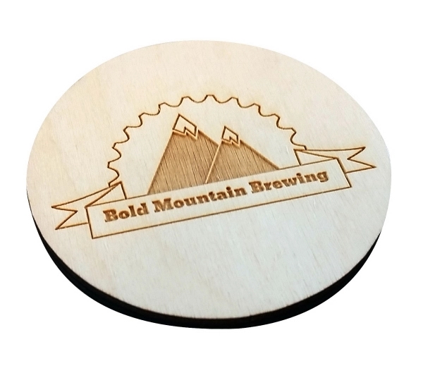 Custom Laser Etched Birch Coasters 10